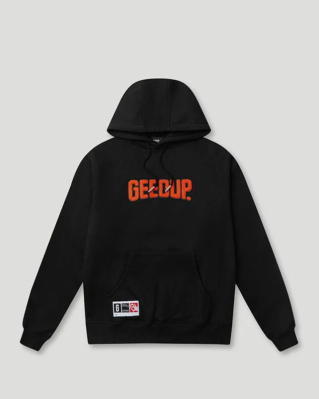 15YR PFK Hoodie Black/Orange - Image 2