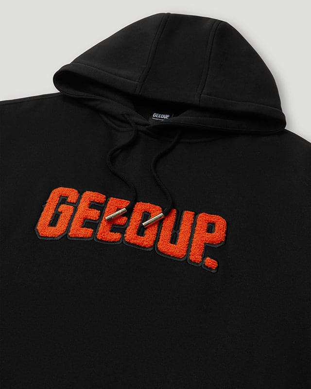 15YR PFK Hoodie Black/Orange - Image 4