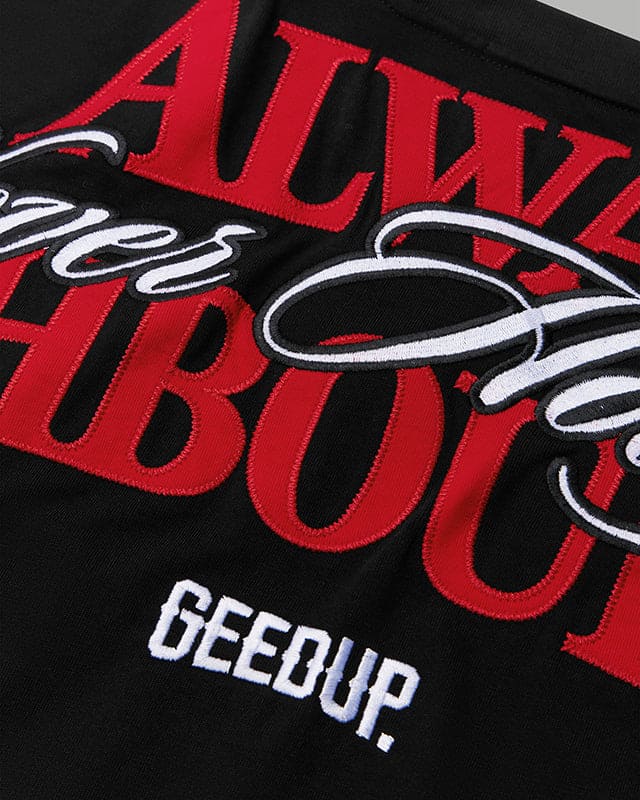 Always Neighbourhood Tee - Black/Red - Image 5