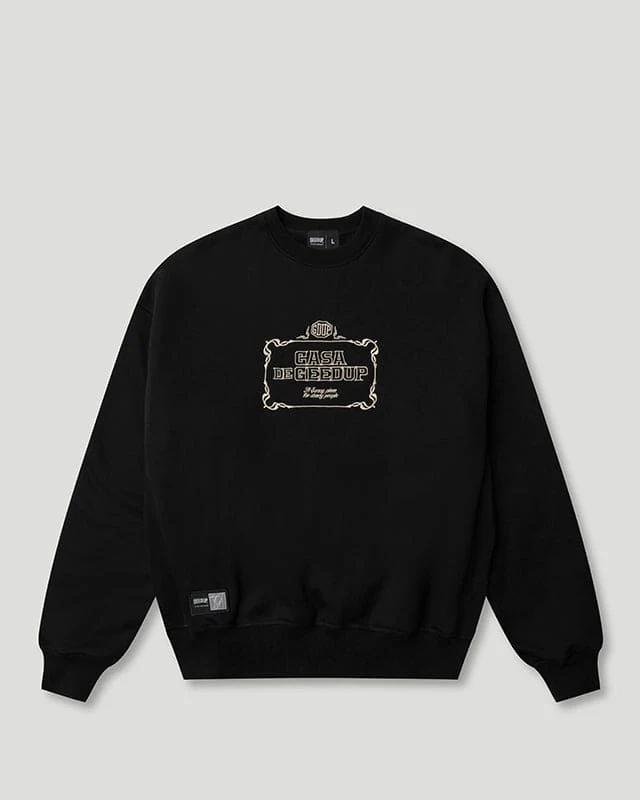 CDG Crewneck Black/Cream - Image 2