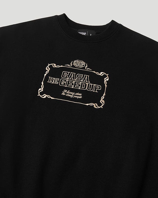 CDG Crewneck Black/Cream - Image 3