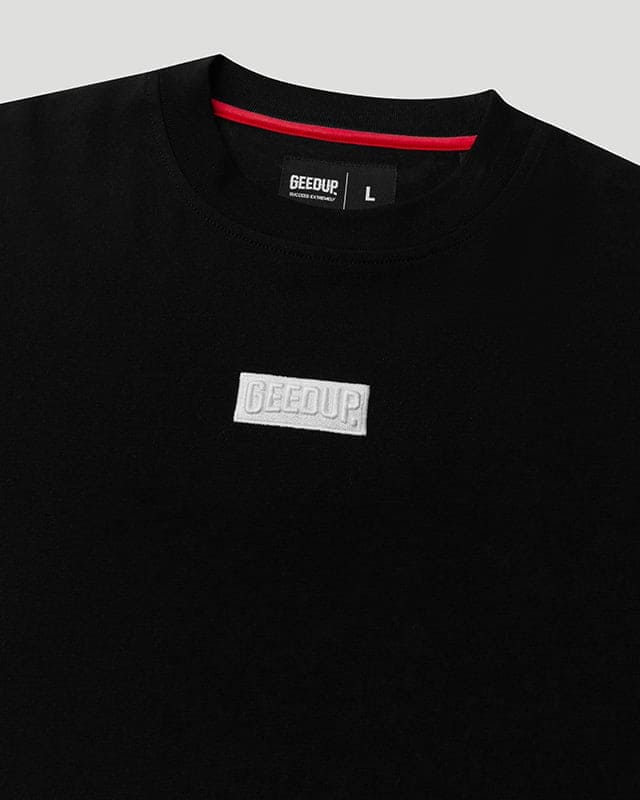 Core Logo Badge T-Shirt Black/White - Image 2