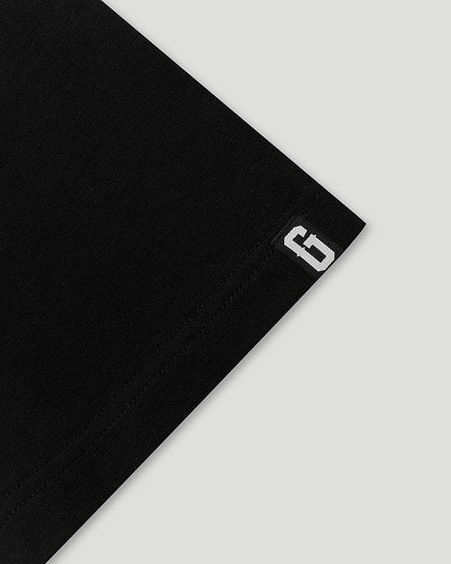 Core Logo Badge T-Shirt Black/White - Image 3