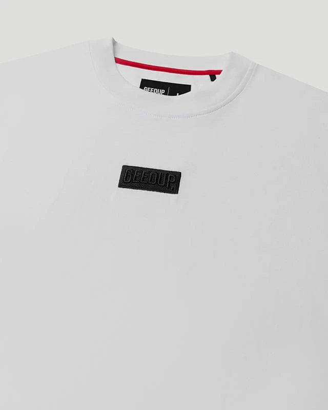 Core Logo Badge T-Shirt White/Black - Image 2