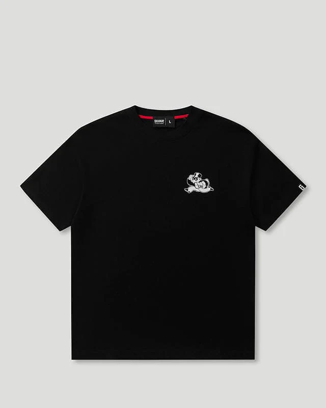 Duffle Bag Boys T-Shirt Black/White - Image 4