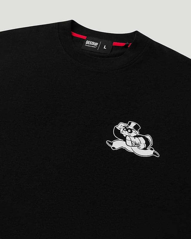 Duffle Bag Boys T-Shirt Black/White - Image 5