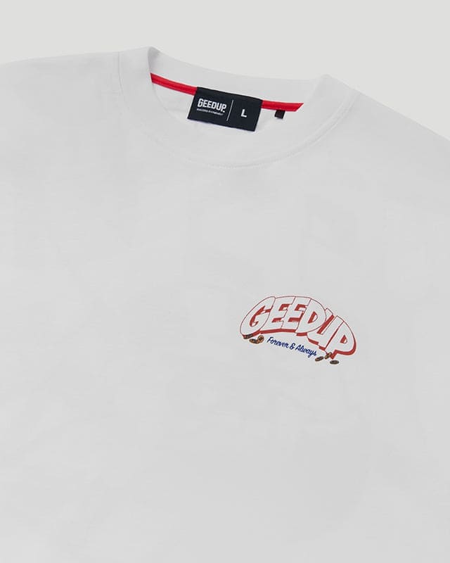 Duffle Bag Boys T-Shirt White/Red/Blue - Image 6