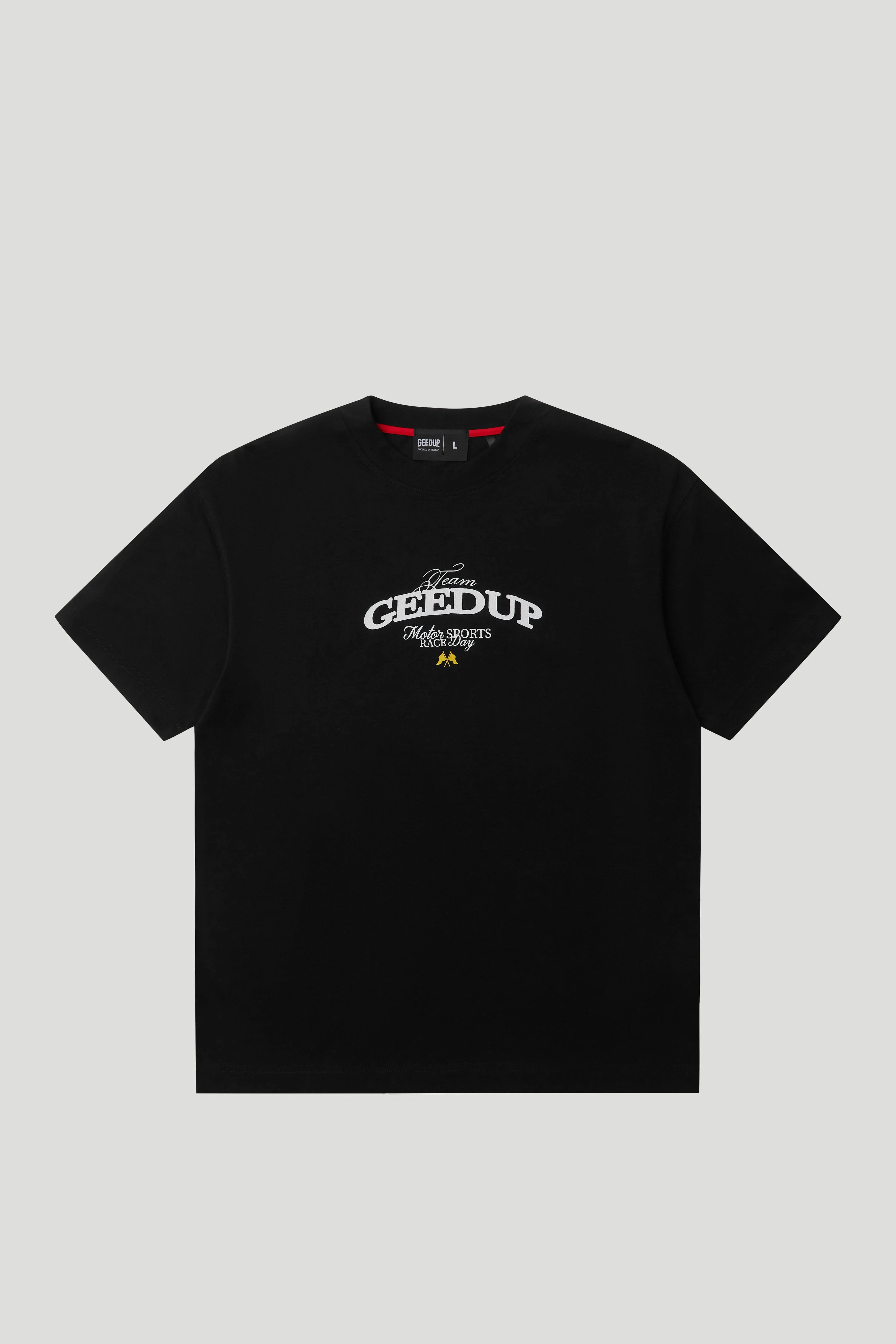 G Stamp T-Shirt Black/Yellow - Image 3