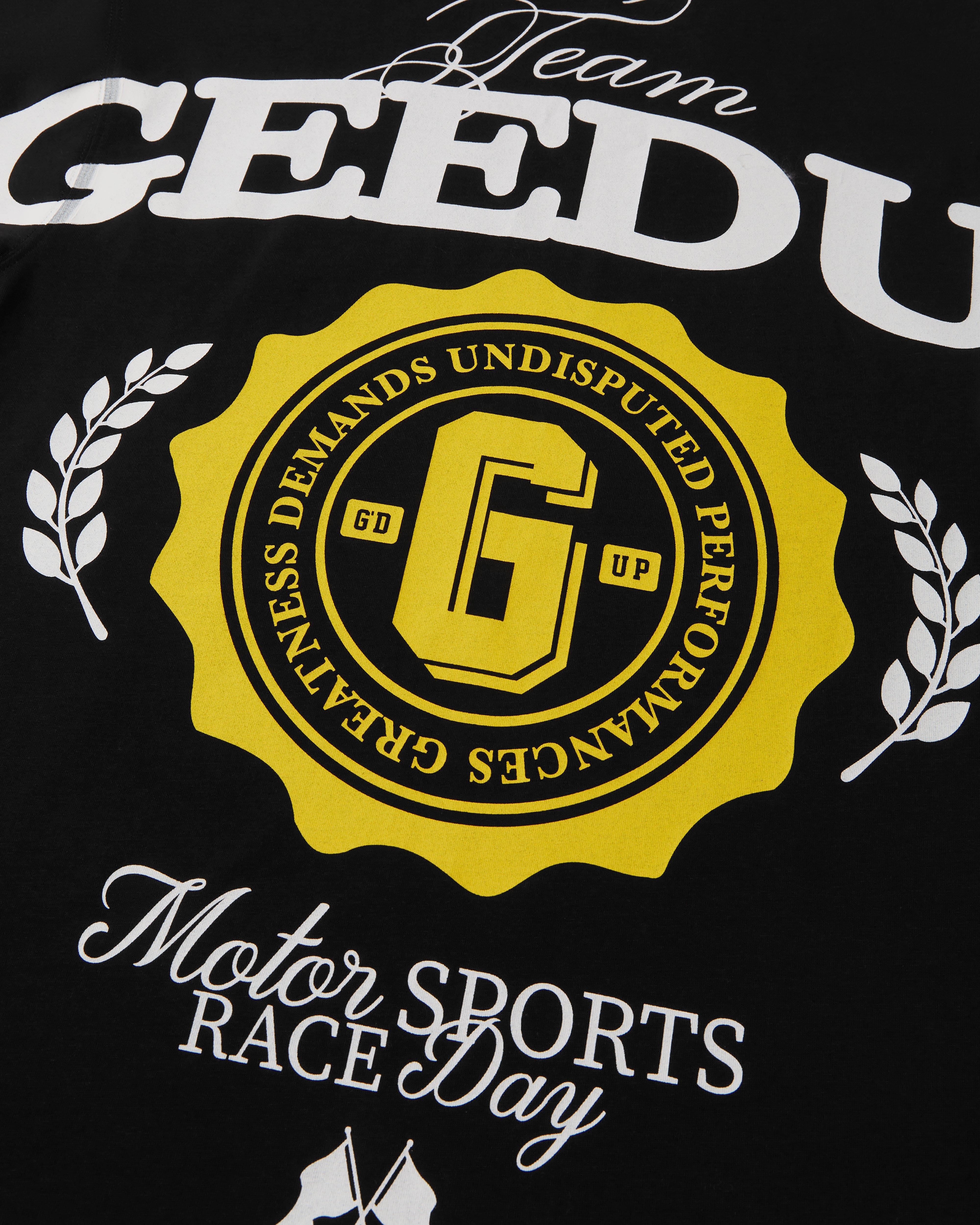 G Stamp T-Shirt Black/Yellow - Image 5