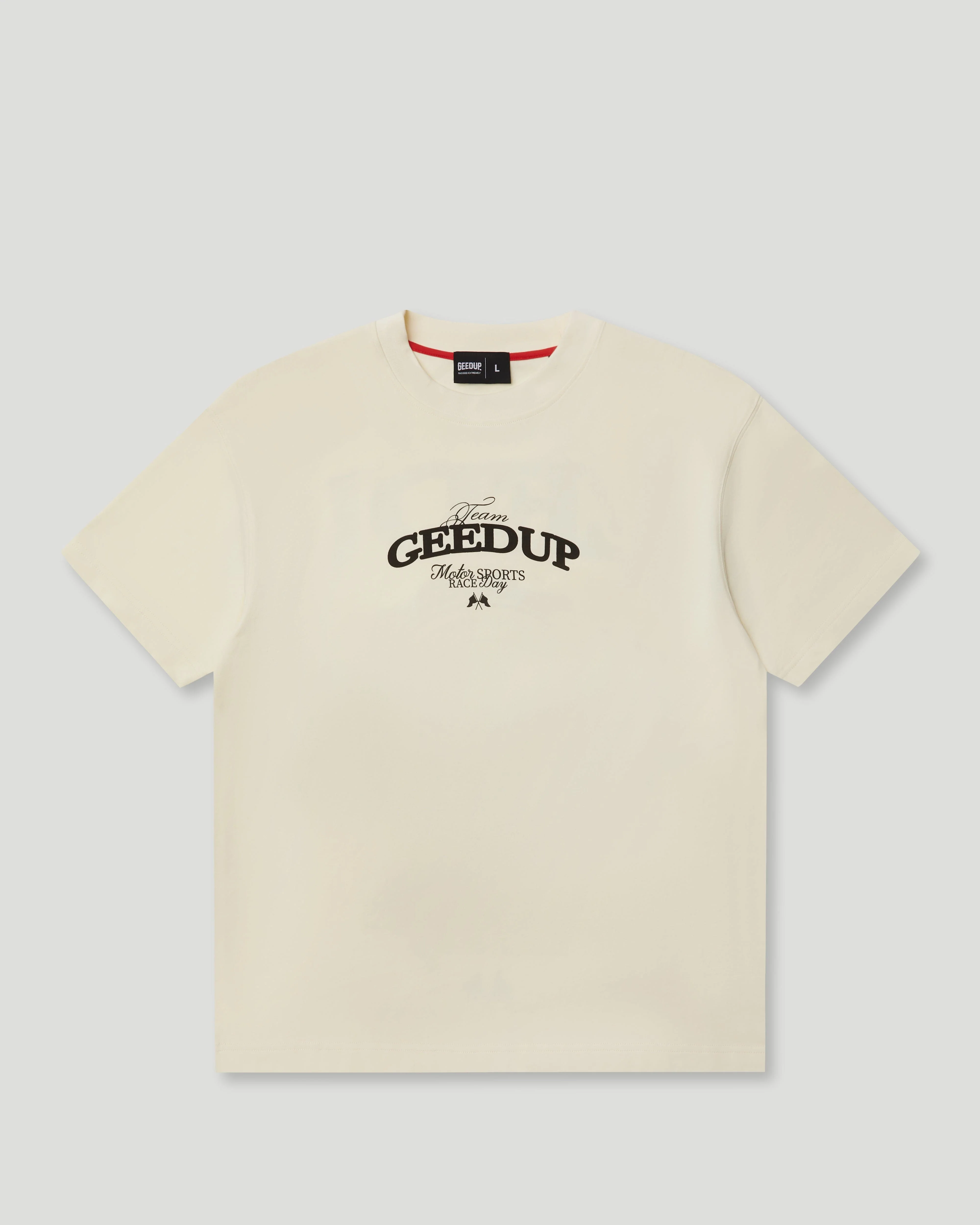 G Stamp T-Shirt Cream/Black - Image 3