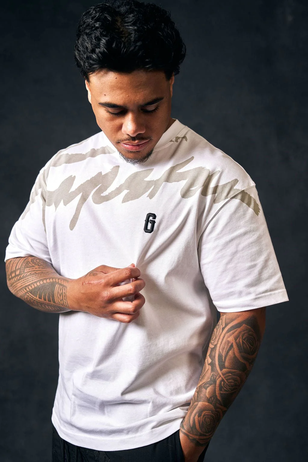 G x Trapstar Signature T-Shirt White - Image 3