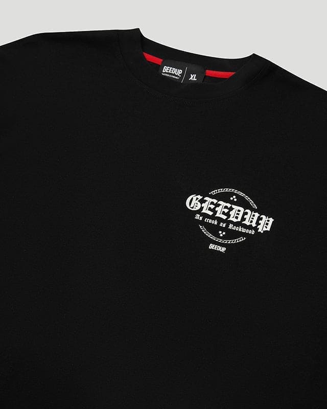 Garment Co. T-Shirt Black/White - Image 3