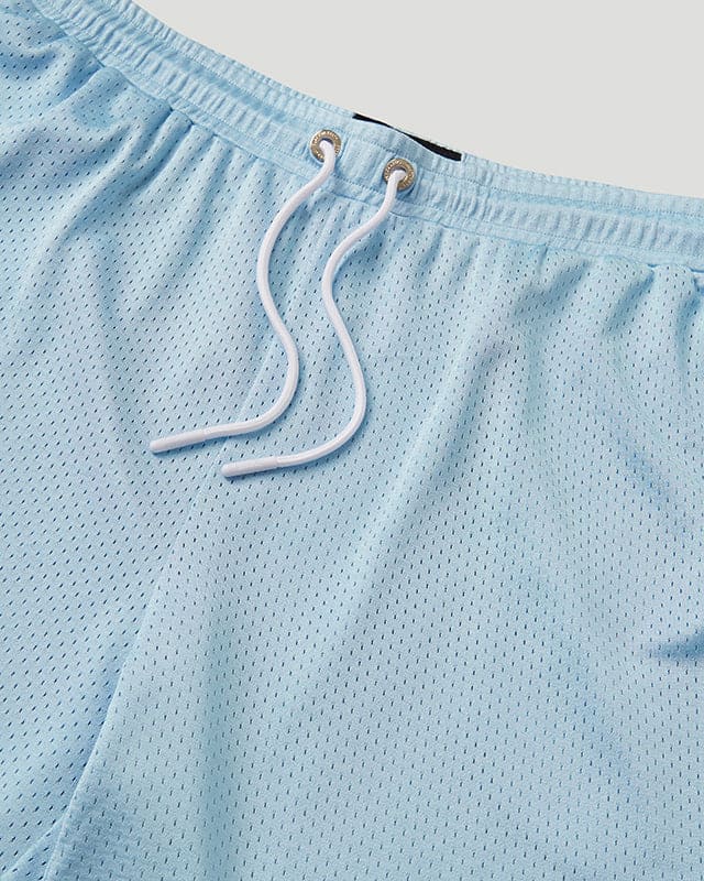 TEAM LOGO Mesh Shorts Cool Blue - Image 2