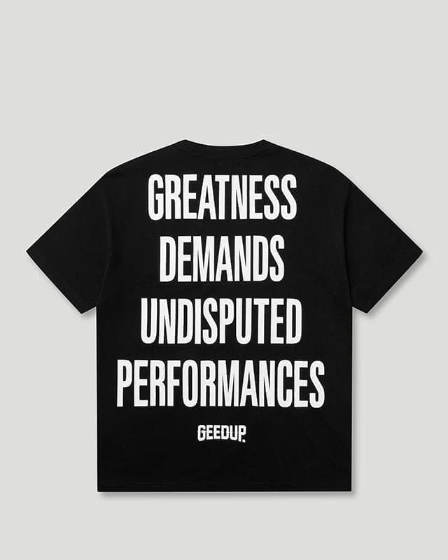 Geedup Stack T-Shirt Black