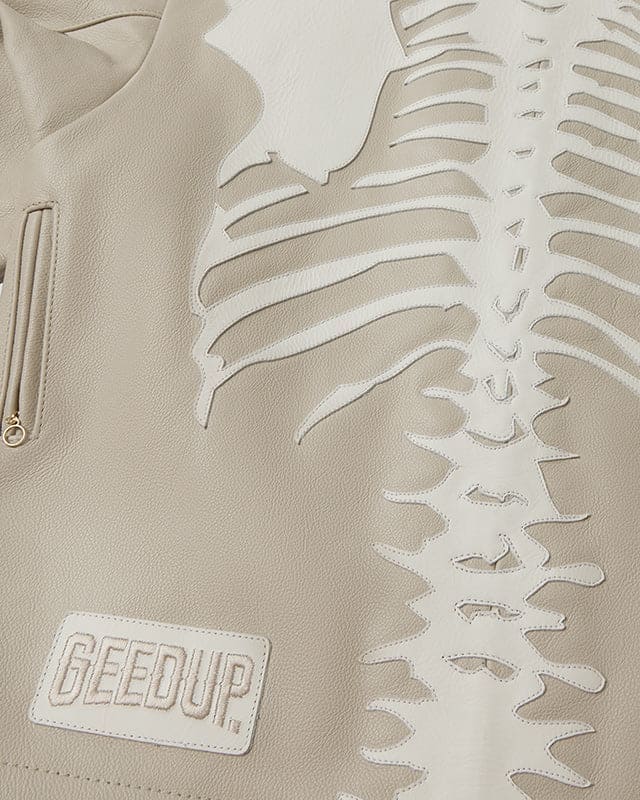 Geedup x Vanson Bones Jacket Bone/White - Image 6