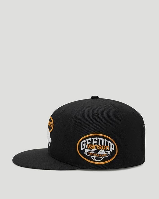Geedup x Vanson Hat Black - Image 3