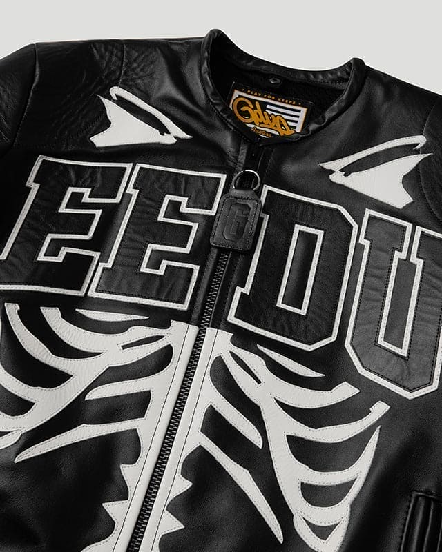 Geedup x Vanson Bones Jacket Black/White - Image 3