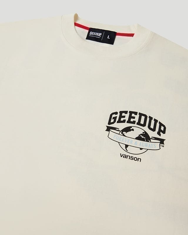 Geedup x Vanson T-Shirt White - Image 3