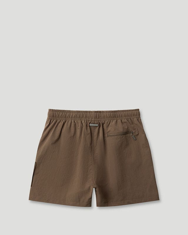 Generals 5 Inch Nylon Shorts Chestnut - Image 3