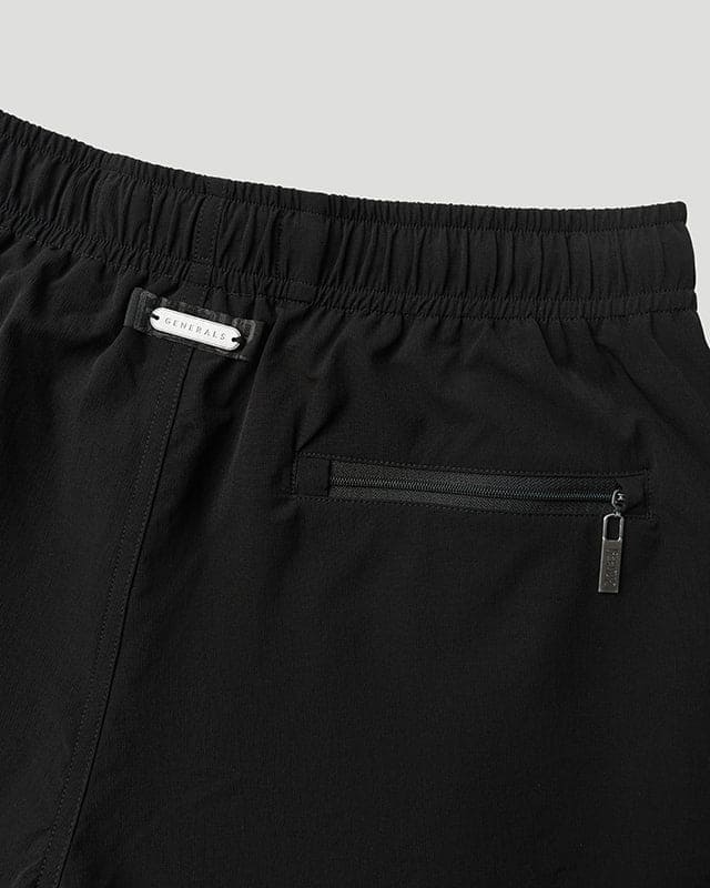 Generals 6 Inch Fleece Shorts Jet Black - Image 6