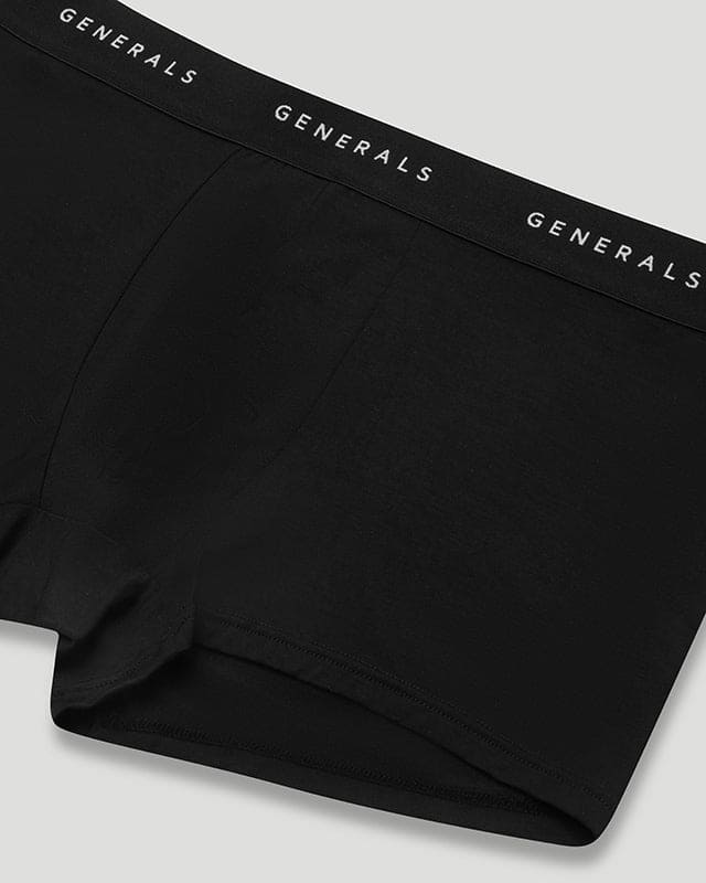 Generals Boxer Trunks 2 Pack Black - Image 4
