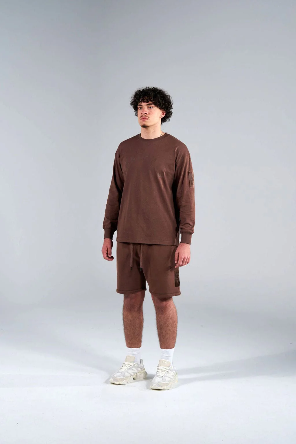 Generals Classic Fit Longsleeve T-Shirt Chestnut - Image 2