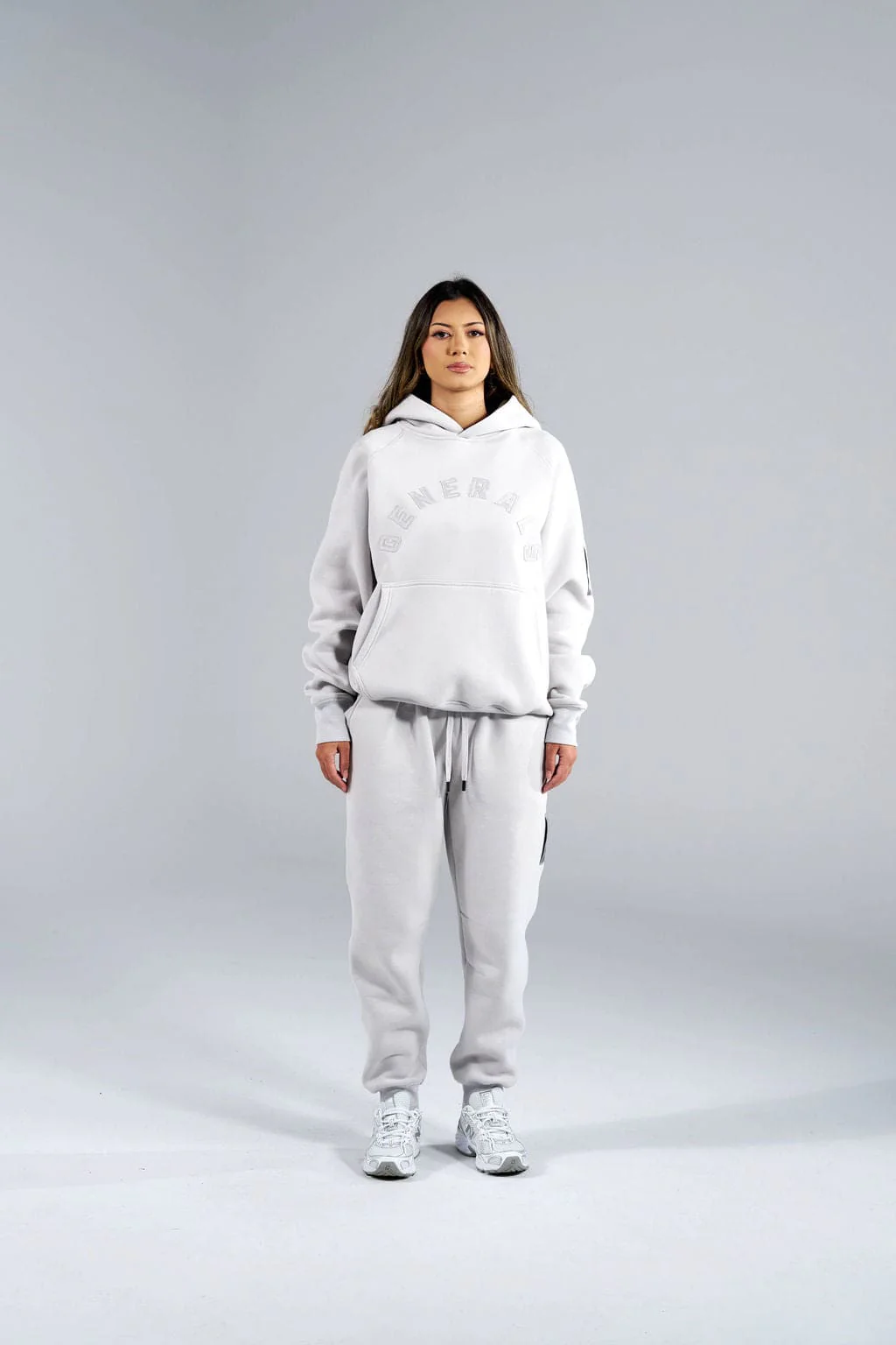 Generals Classic Fit Raglan Hoodie Nimbus Cloud - Image 4