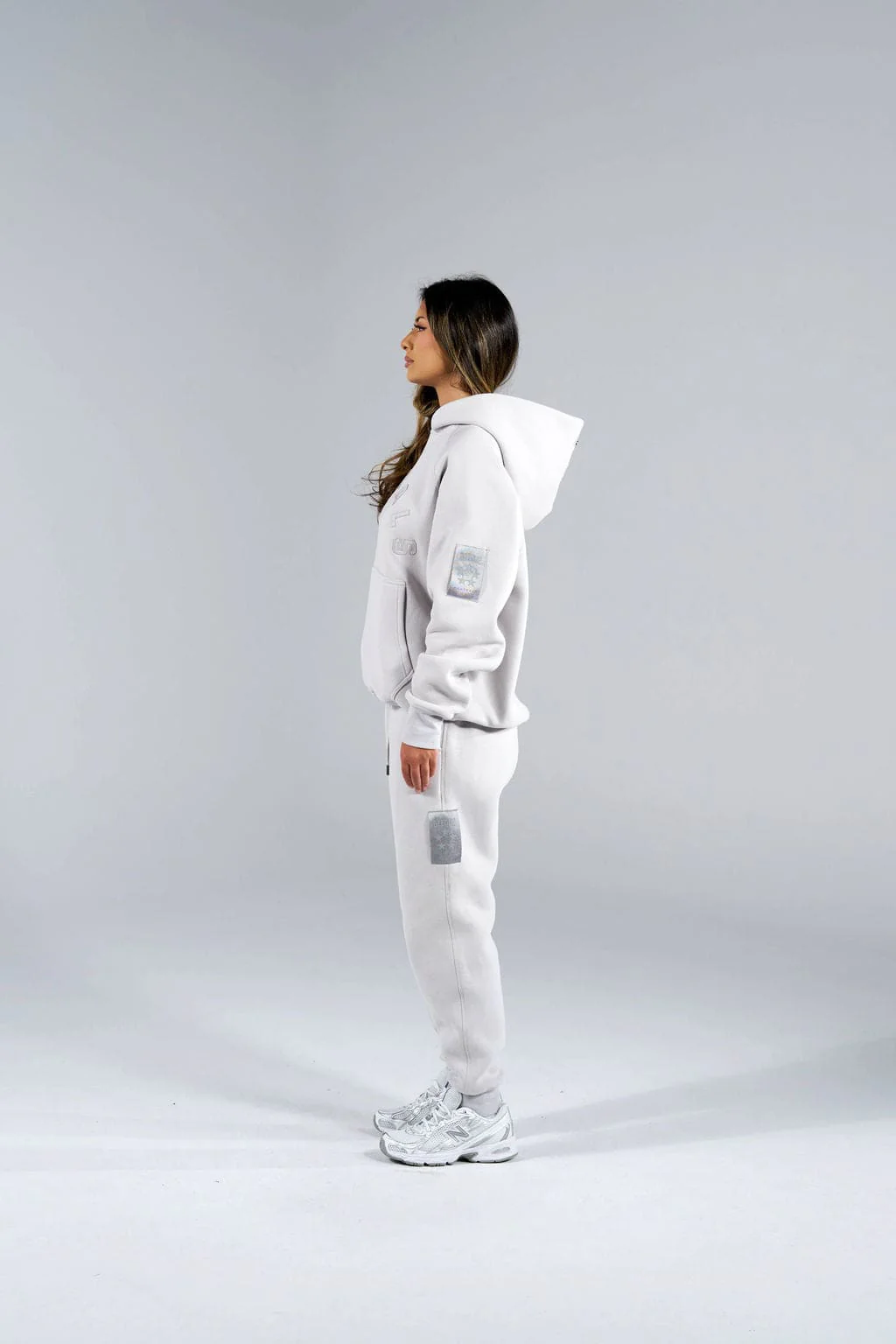 Generals Classic Fit Raglan Hoodie Nimbus Cloud - Image 5