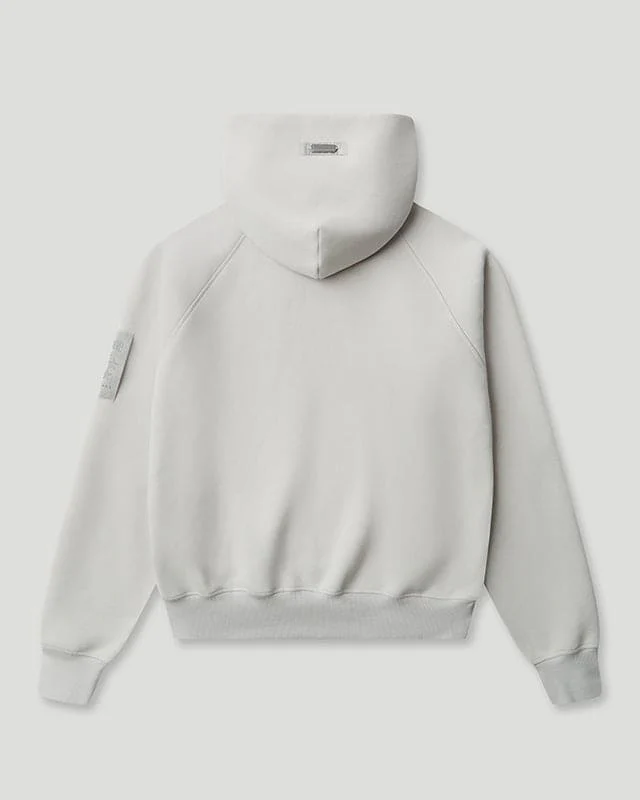 Generals Classic Fit Raglan Zip Hoodie Nimbus Cloud - Image 5