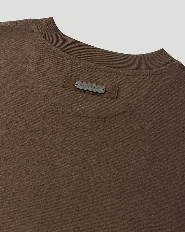 Generals Oversize T-Shirt Chestnut - Image 5