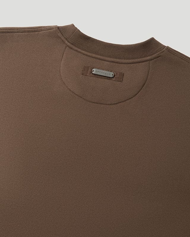 Generals Oversized Crewneck Chestnut - Image 6