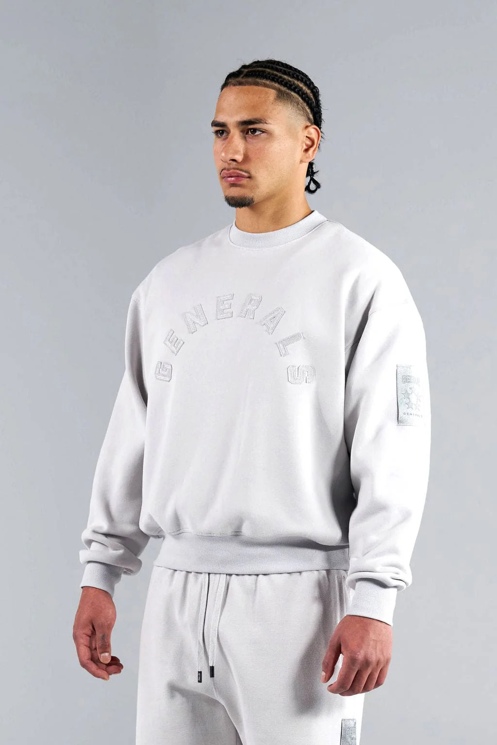 Generals Oversized Crewneck Nimbus Cloud - Image 3