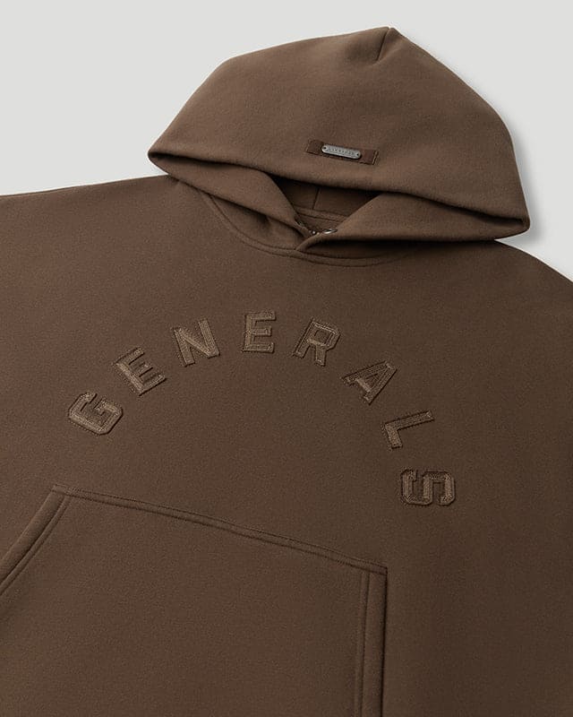 Generals Oversized Hoodie Chestnut - Image 5