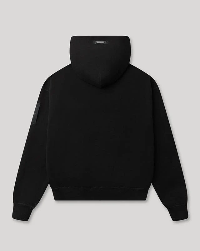 Generals Oversized Hoodie Jet Black - Image 4