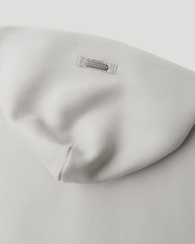 Generals Oversized Zip Hoodie Nimbus Cloud - Image 6