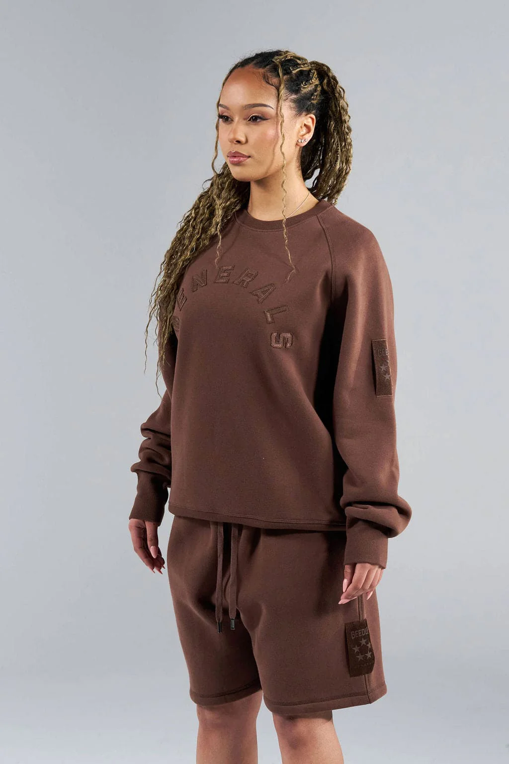 Generals Classic Fit Crewneck Chestnut - Image 5