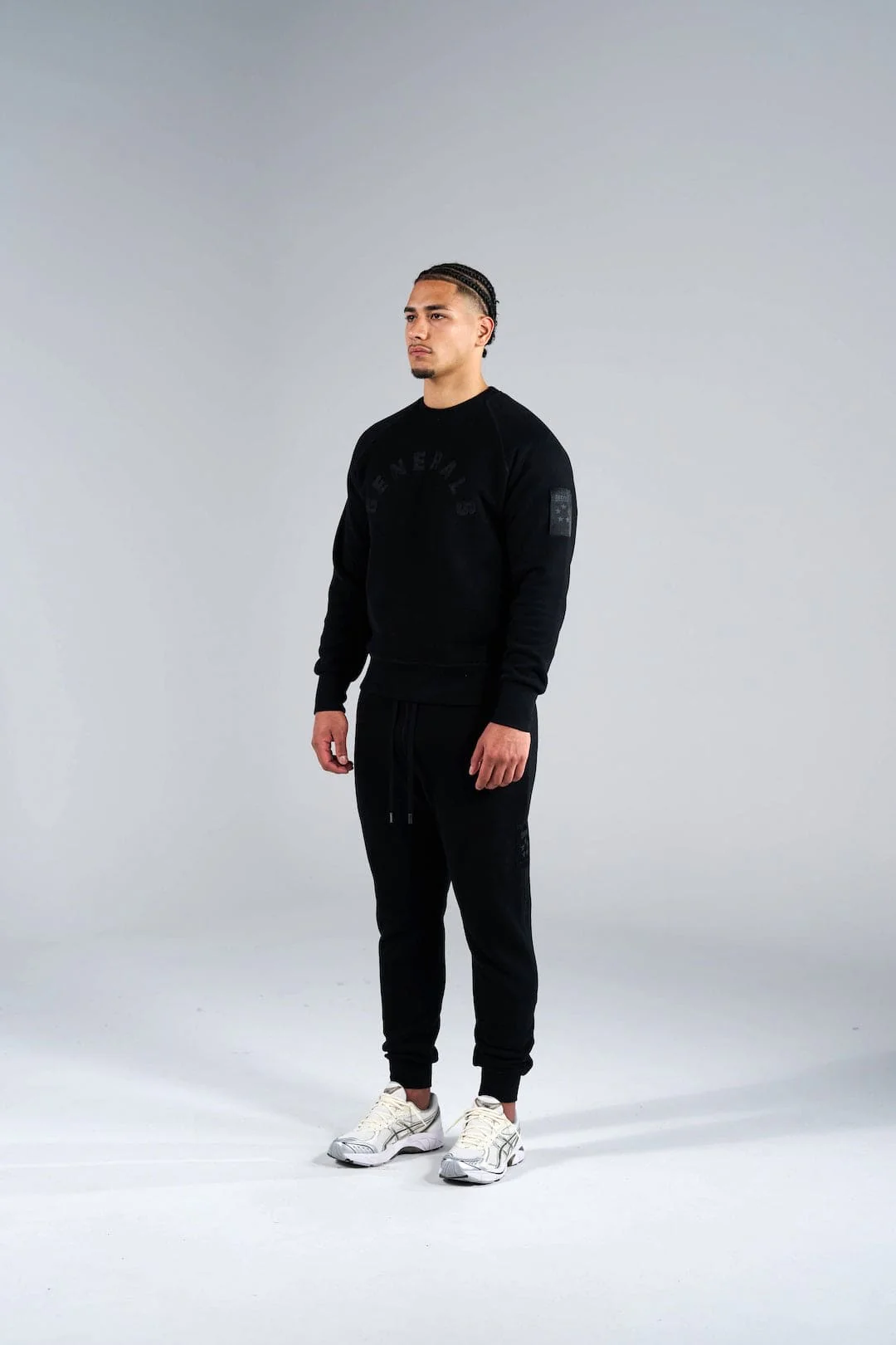 Generals Classic Fit Crewneck Jet Black - Image 3