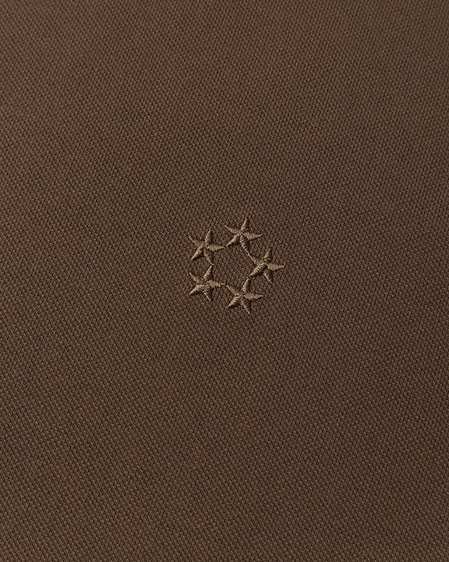 Generals Slim Fit Pique T-Shirt Chestnut - Image 5