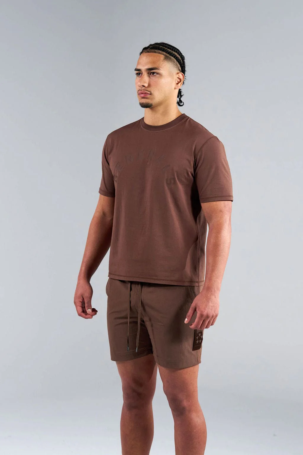 Generals Slim Fit T-Shirt Chestnut - Image 3