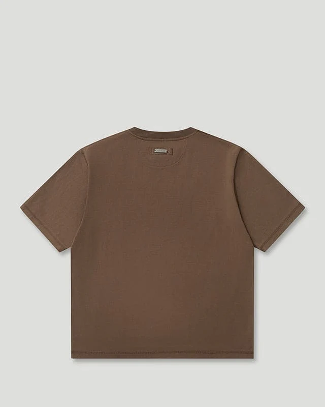 Generals Slim Fit T-Shirt Chestnut - Image 4