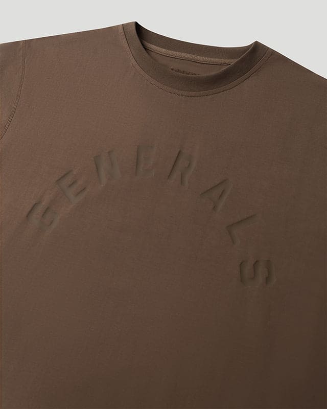 Generals Slim Fit T-Shirt Chestnut - Image 5