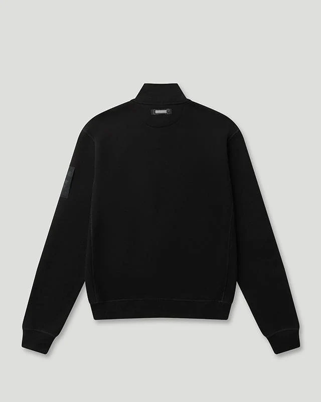 Generals Classic Qtr Zip Jet Black - Image 4