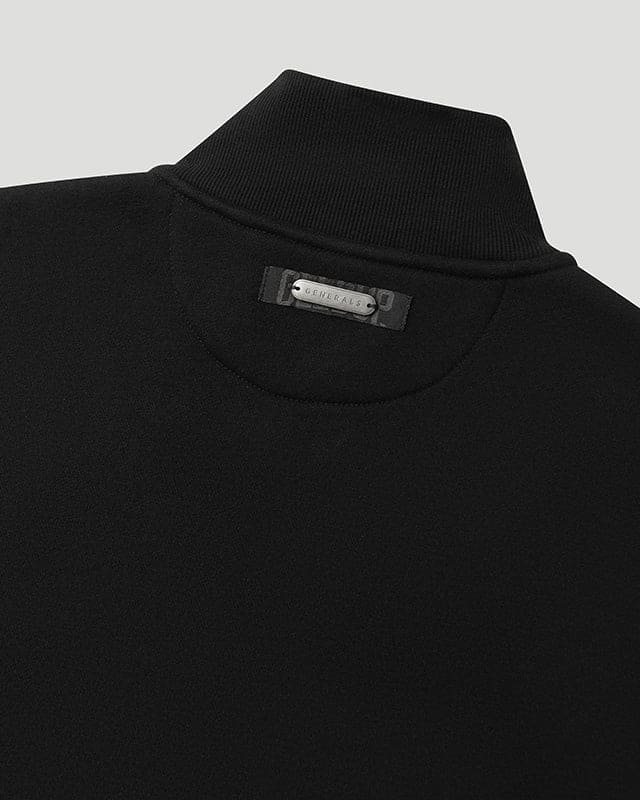 Generals Classic Qtr Zip Jet Black - Image 6