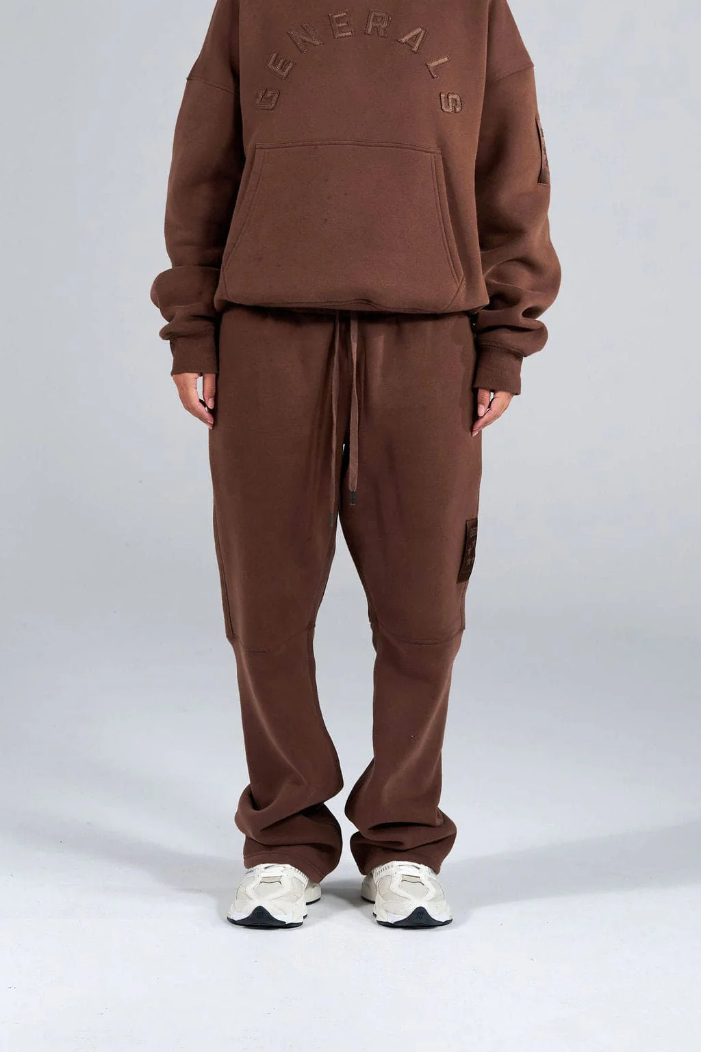 Generals Straight Leg Trackpants Chestnut - Image 3
