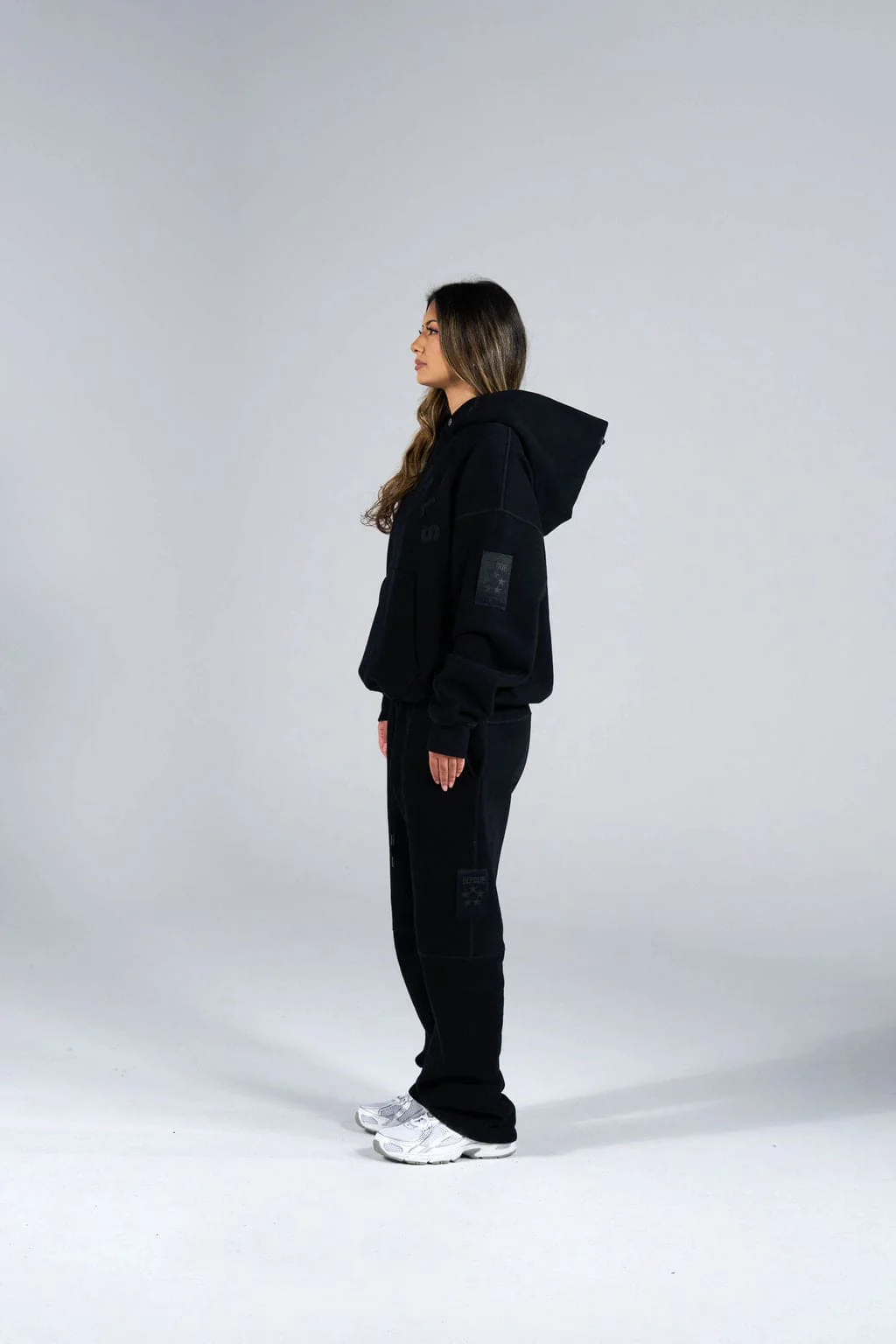 Generals Straight Leg Trackpants Jet Black - Image 3