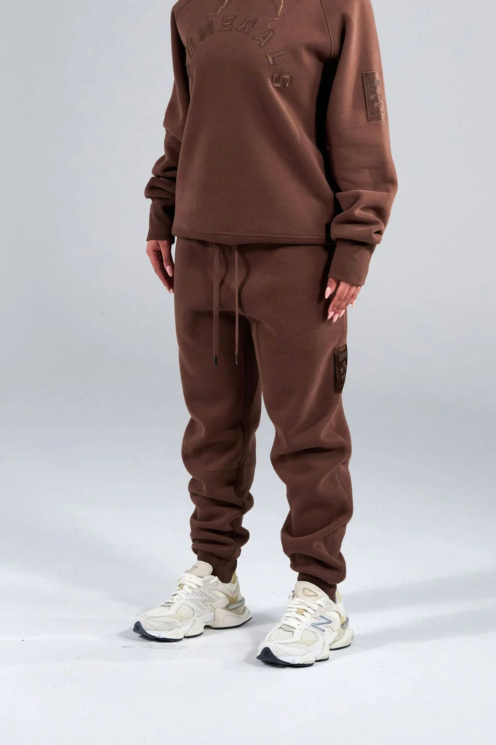 Generals Taper Leg Trackpants Chestnut - Image 3