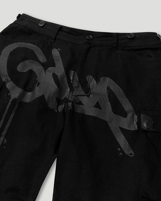 Handstyle Cargo Short Black - Image 5