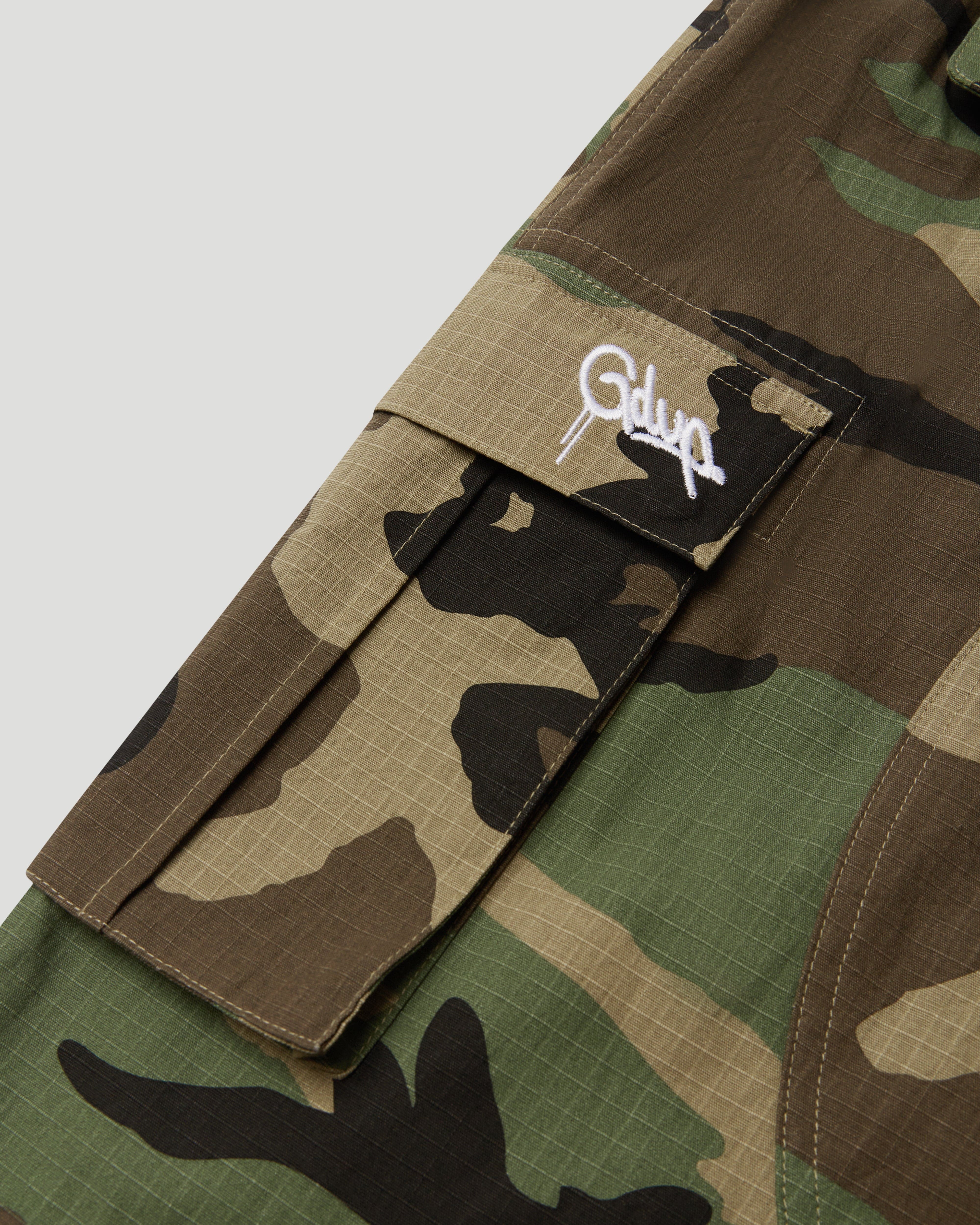 Handstyle R/S Cargo Pants Camo Green - Image 6