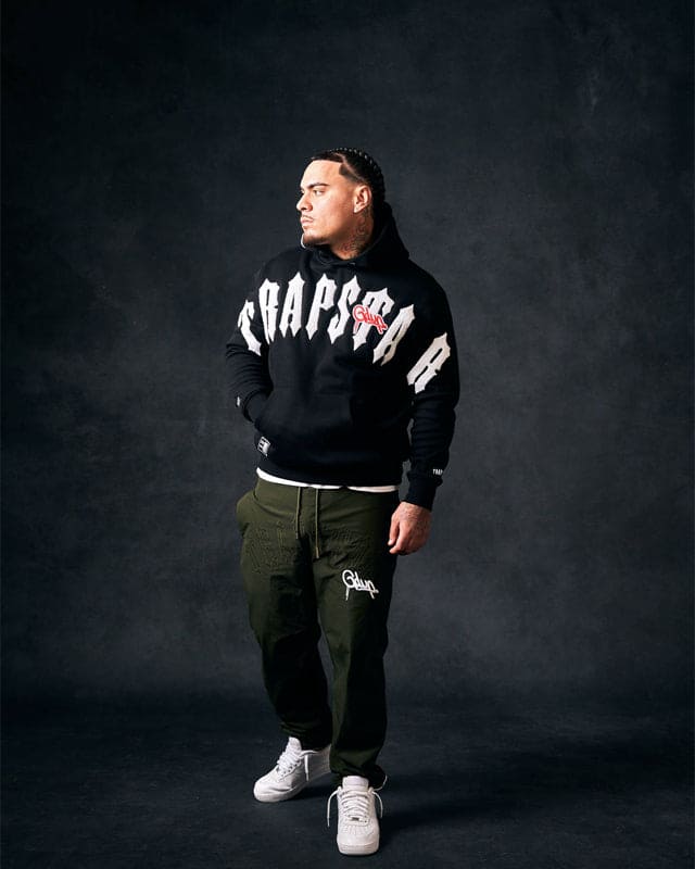 Handstyle x Irongate Arch Hoodie Black/White - Image 3