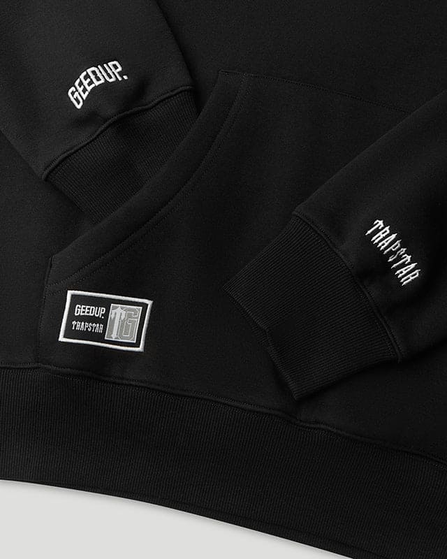 Handstyle x Irongate Arch Hoodie Black/White - Image 4
